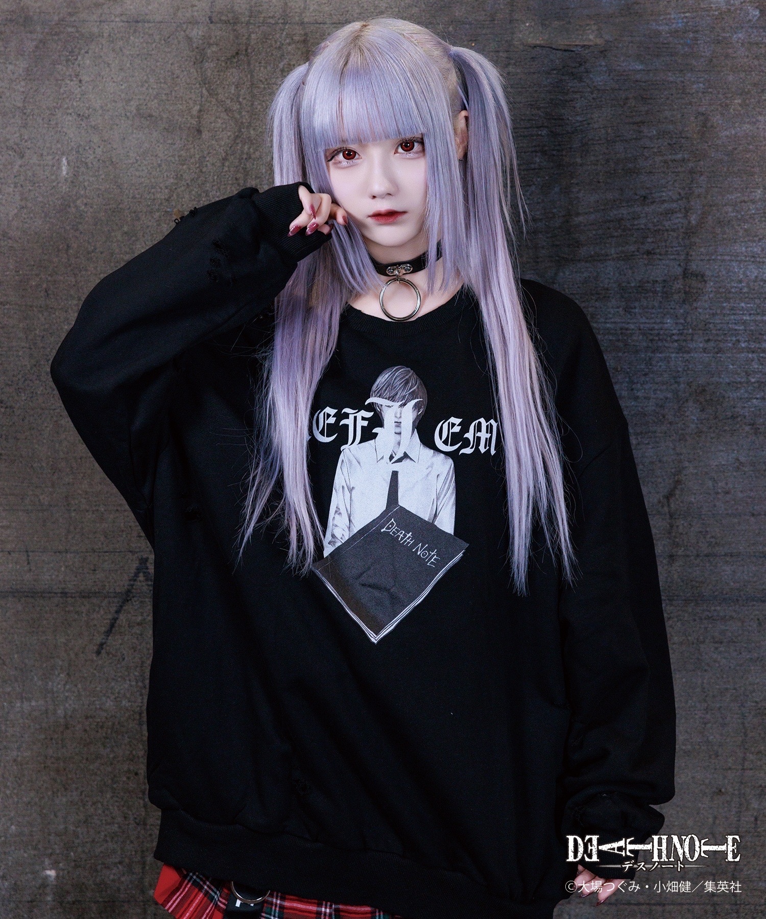 REFLEM x DEATH NOTE Sweatshirt (Light Yagami)