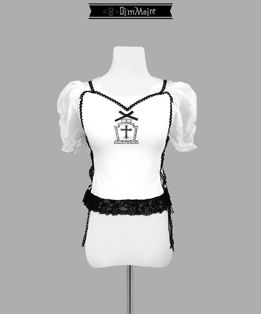 Gothic Tulle Top