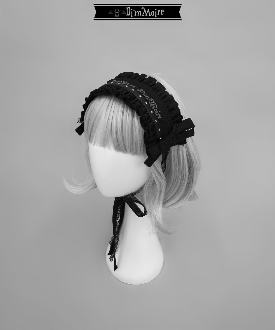DimMoire Frill & Studs Headband