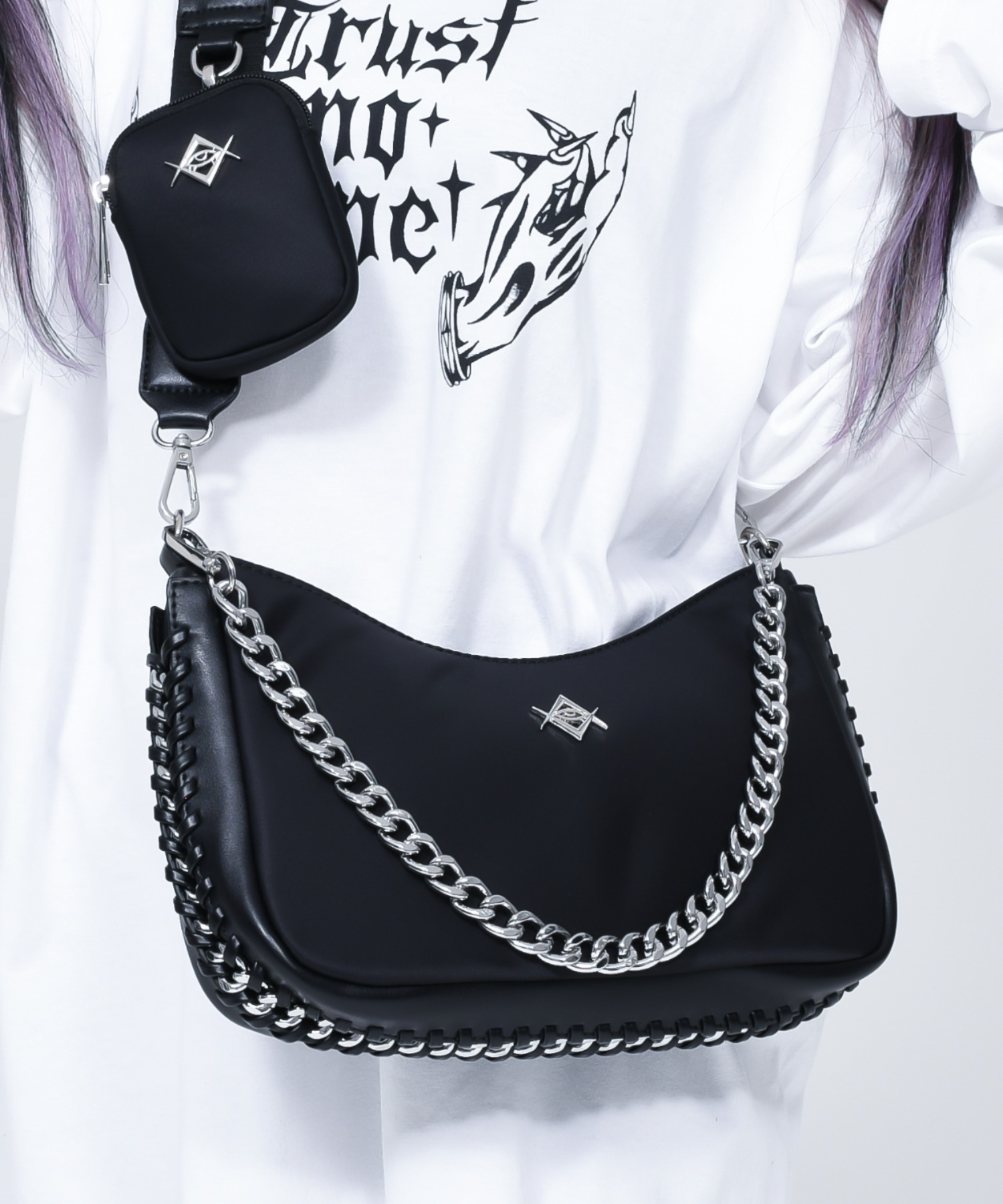 [REFLEM] Body bag with mini bag