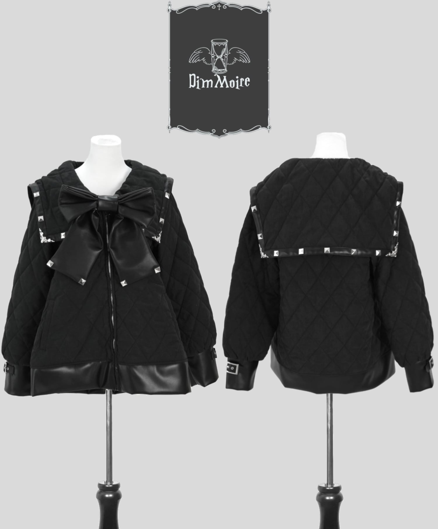 [DimMoire] Quilted Sailor Jacket